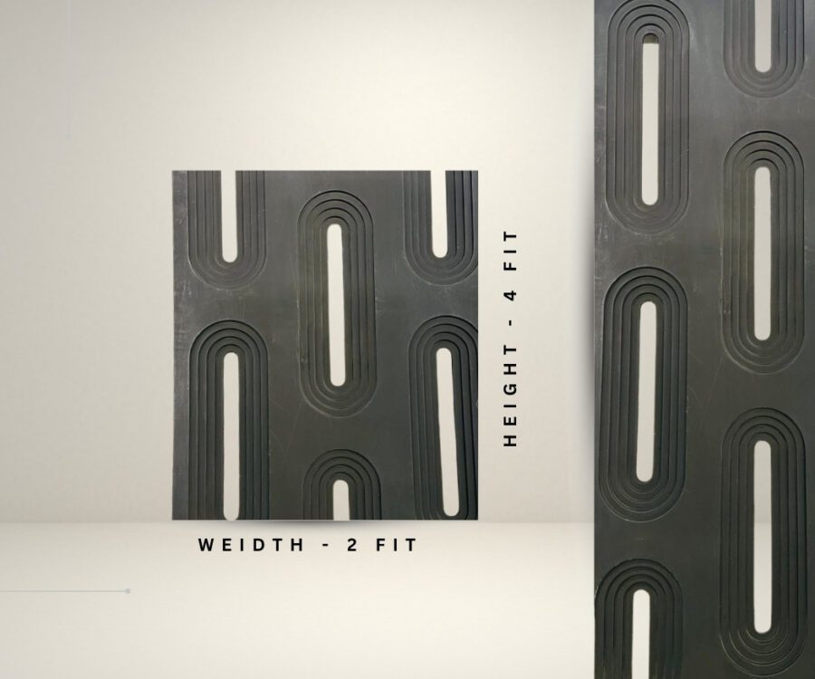 PU Stone Panels – BLACK GRILL