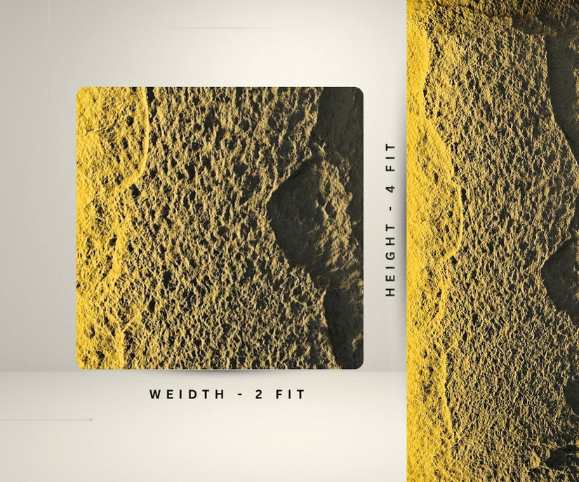 PU Stone Panels – Lightweight, Realistic & Durable – Dark grey