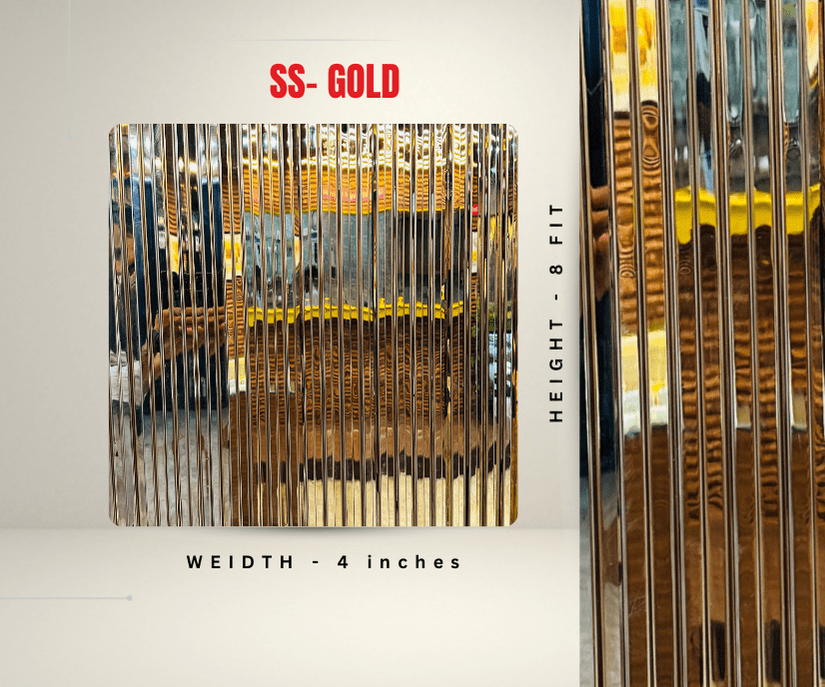 Stainless Steel Louvers – Gold