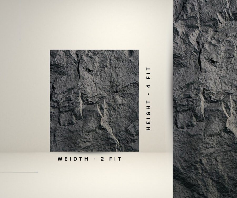 PU Stone Panels – BLACK ROCK