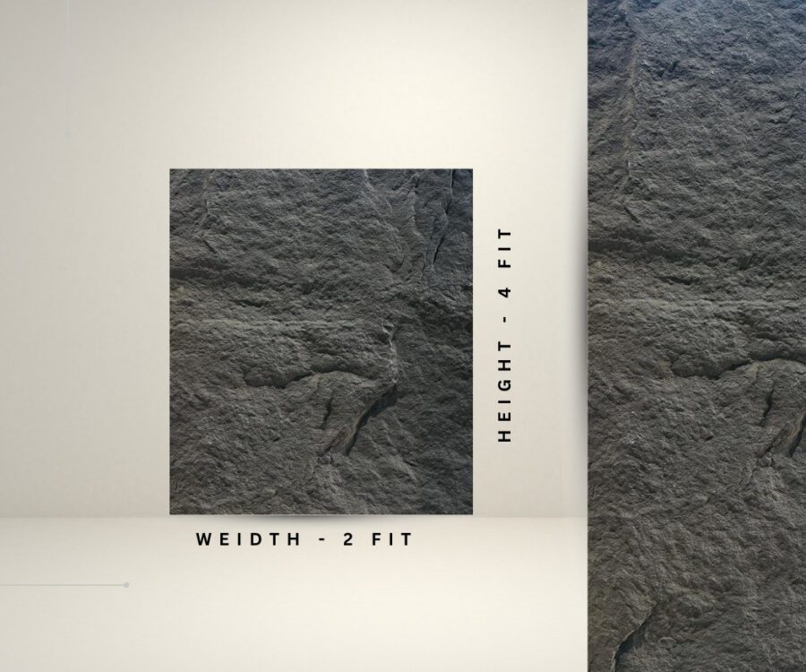 PU Stone Panels – black mashroom