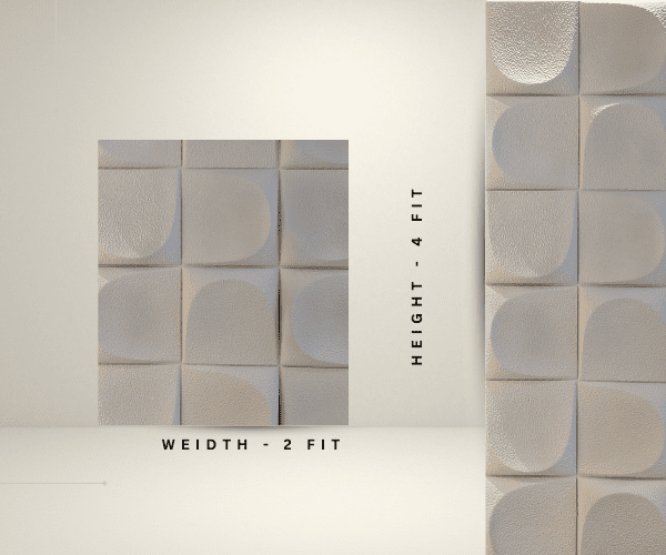 PU Stone Panels – button light grey