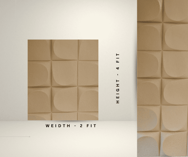 PU Stone Panels – button biege