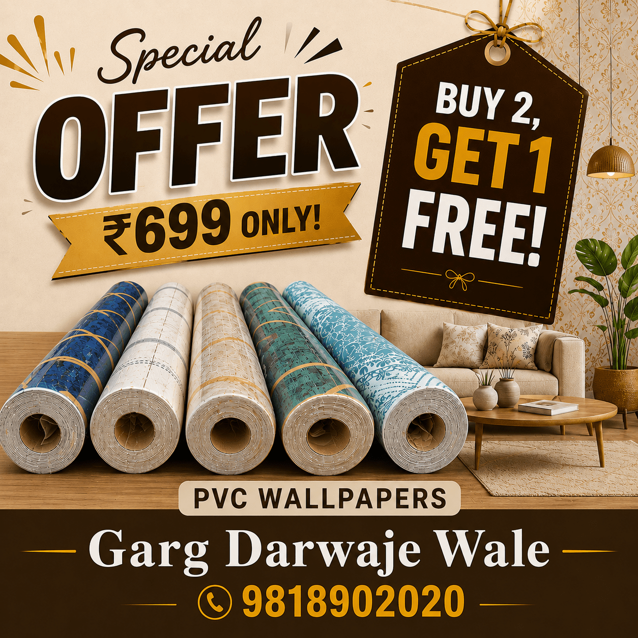 Wallpaper Offer in Noida NCR