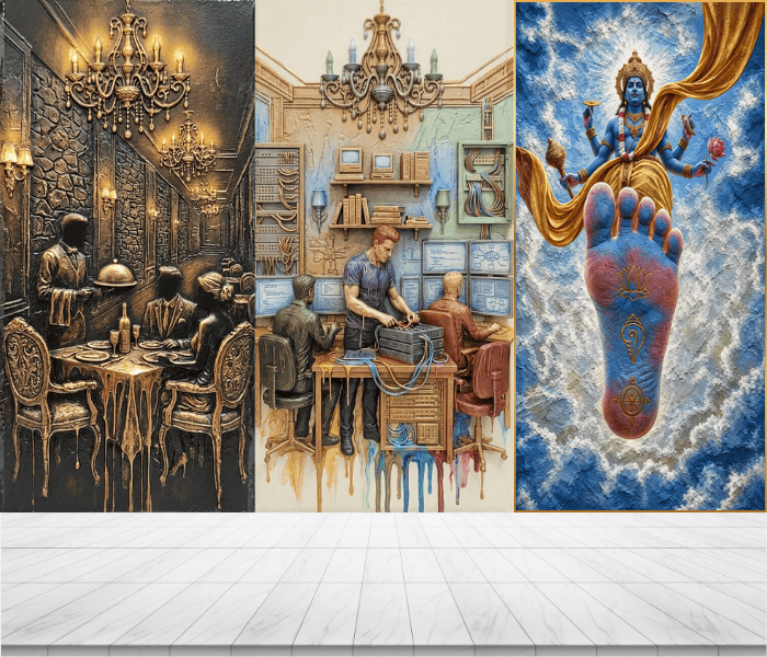 Embossed wall panels